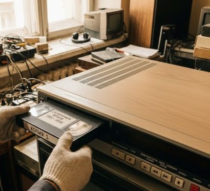 Подготовка кассеты VHS к оцифровке