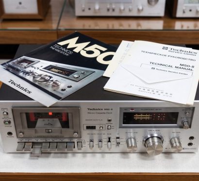 Кассетная дека Technics M50-II с сервисной документацией